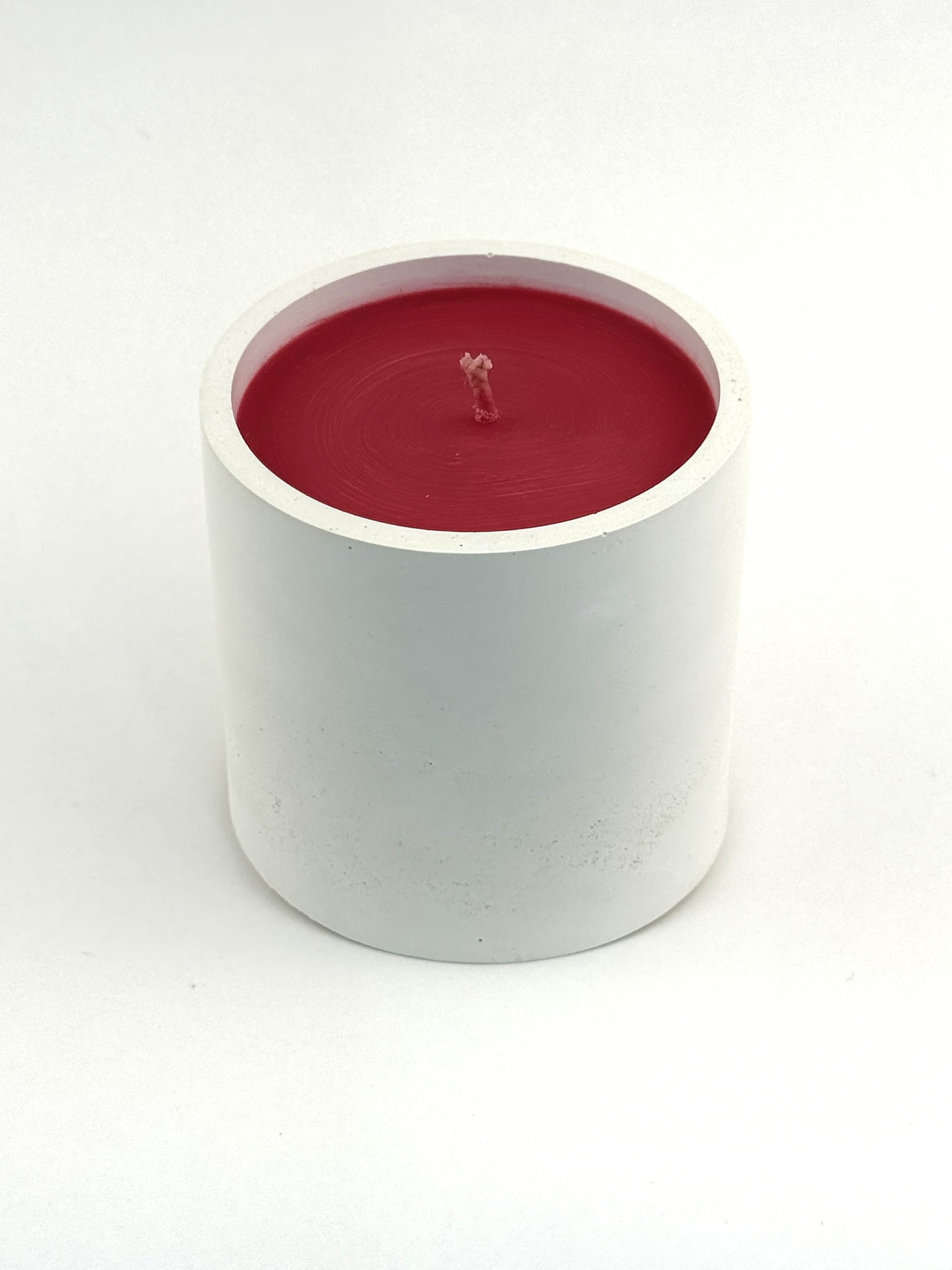 Pink Citrus — Hand-Cast Classic Cup Soy Candle with magenta wax